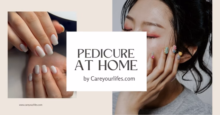 Pedicure at home