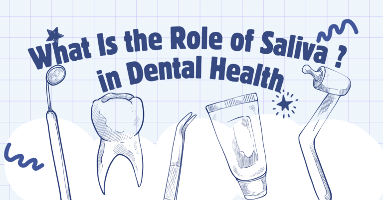 what is the role of saliva in dental health